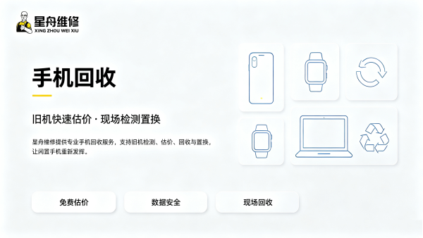 闲置手机笔记本平板 专业回收高价变现 快速估价当场付款
